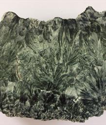 Seraphinite polished slice 1 10.5cm x 8cm. 240gms. Russia Stone Treasures Fossils4sale