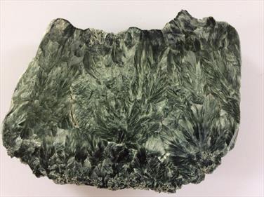 Seraphinite polished slice 1 10.5cm x 8cm. 240gms. Russia Stone Treasures Fossils4sale