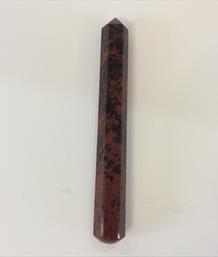 Obsidian Mahogany Massage Wand 14.5cm x 1.5cm 72gms approx Stone Treasures Fossils4sale