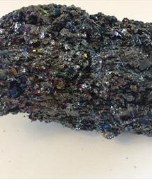 Silicon Carbide Rare Specimen SiC Carborundum Mineral - 12x6.5cm, 460g. Stone Treasures Fossils4sale